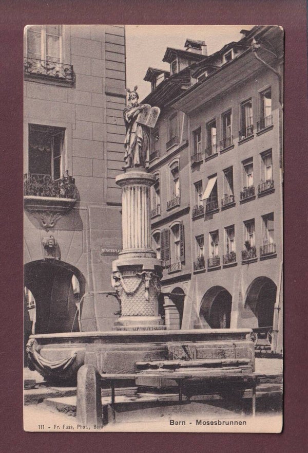 BERN - Mosesbrunnen