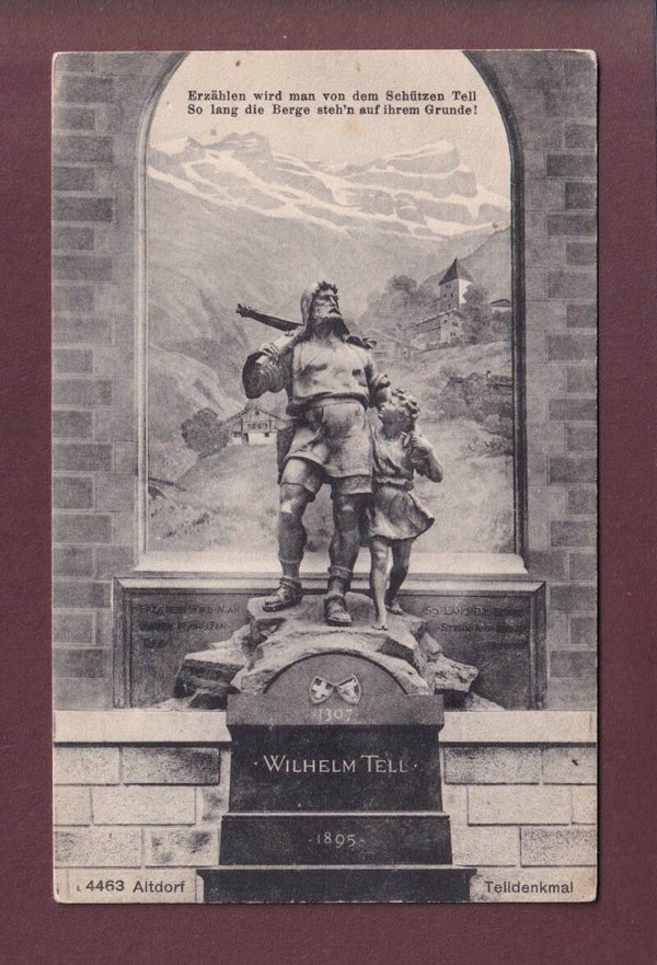 ALTDORF - Telldenkmal