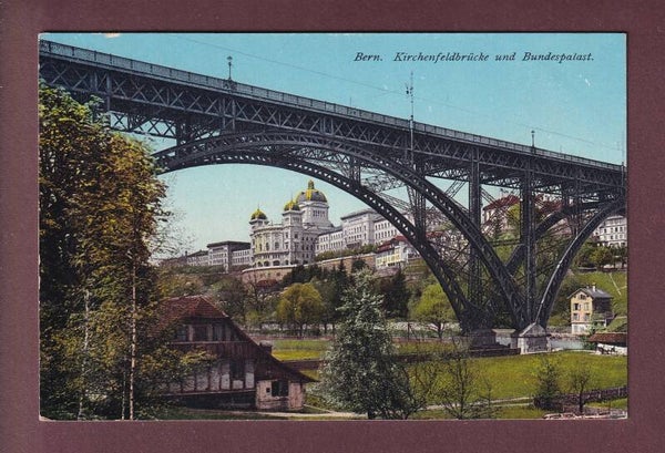 BERN - Kirchenfeldbrücke - 1912