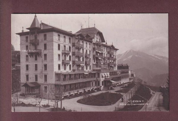 LEYSIN - Hôtel du Chamossaire - 1914