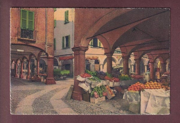 LUGANO - Portici di Via Pessina - 1957