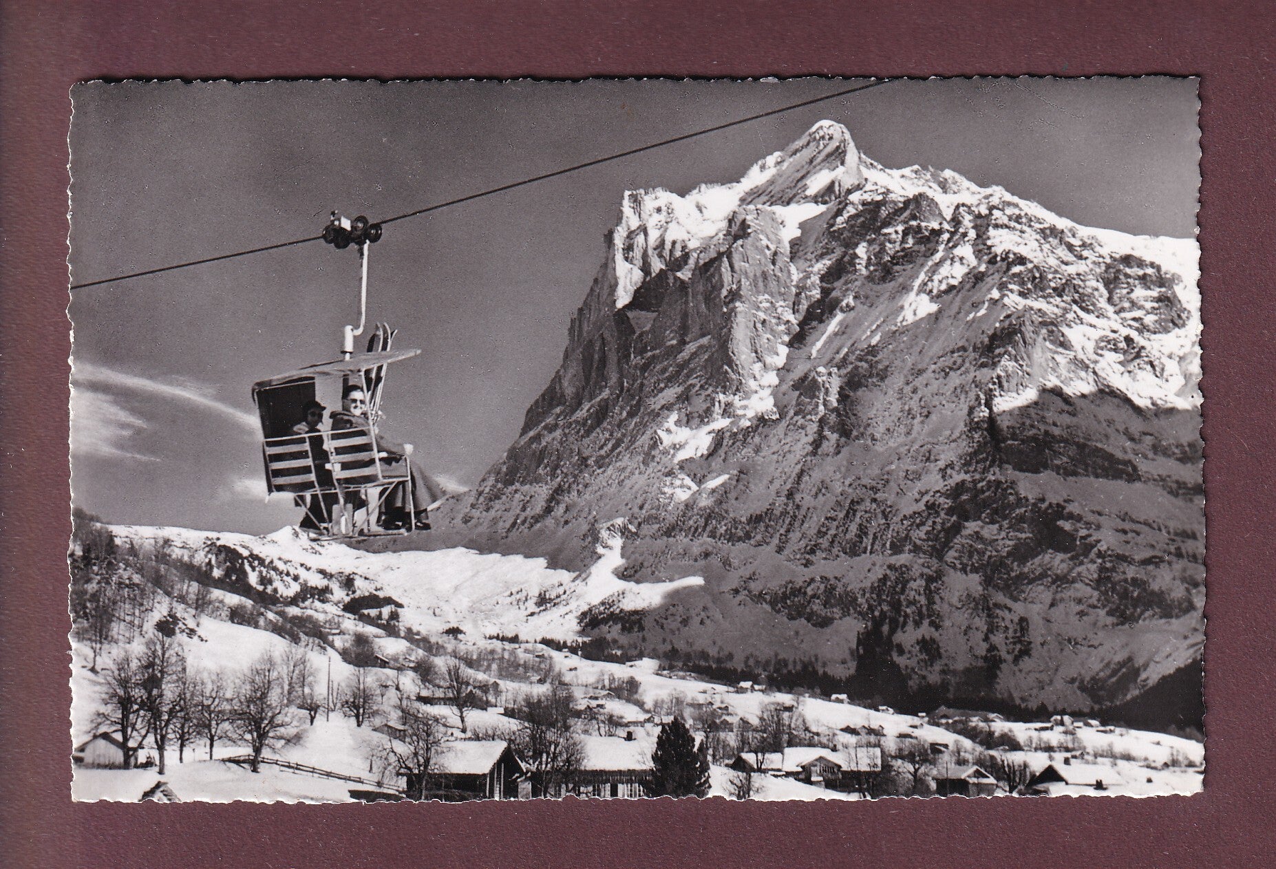 Sesselbahn GRINDELWALD-FIRST - 1959