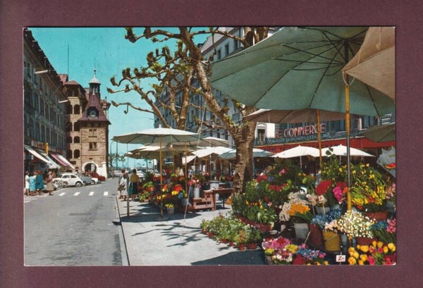 GENEVE - Place du Molard - 1965