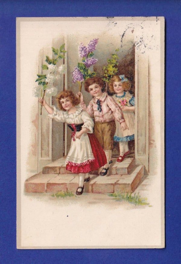 ENFANT - Enfants et fleurs