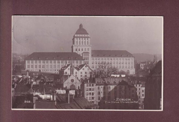ZÜRICH - Die Neue Universität - 1914