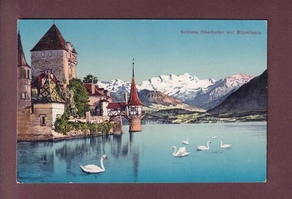SCHLOSS OBERHOFEN - Blümlisalp - 1920