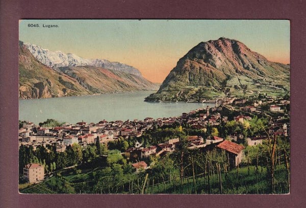 LUGANO - 1908 Hotel Stempel