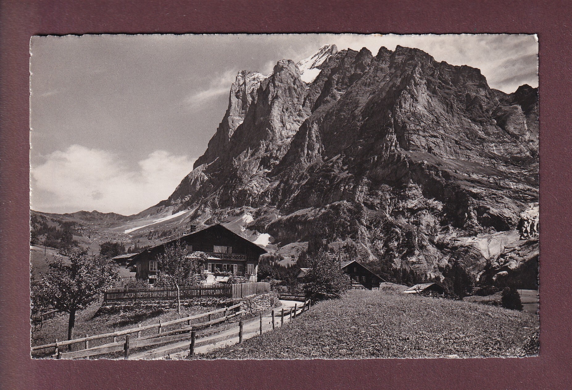 GRINDELWALD - Steinacker - Wetterhorn - 1945