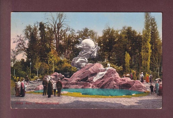 BERN - Weltpostdenkmal - 1925