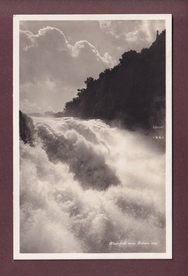 RHEINFALL vom Felsen aus - 1929