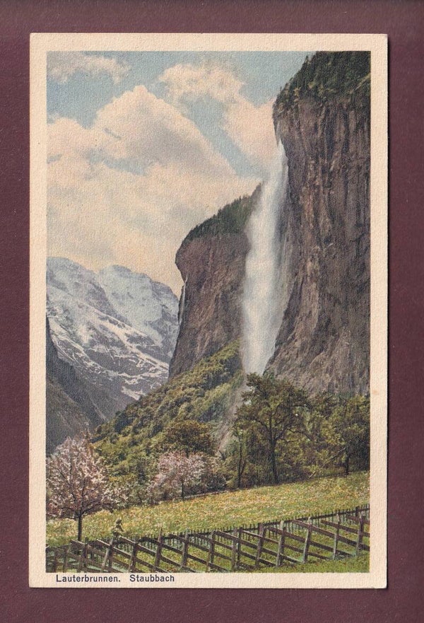 LAUTERBRUNNEN - Staubbach - 1931
