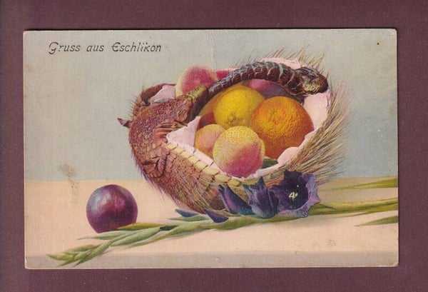 Gruss aus ESCHLIKON - 1921