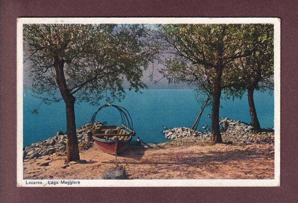 LOCARNO - Barca - 1936