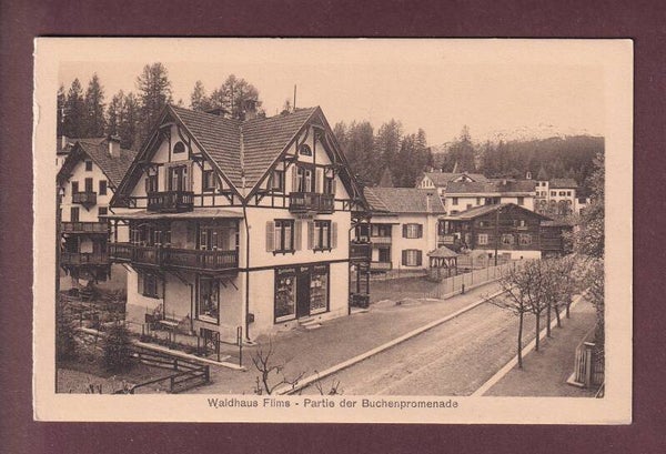 WALDHAUS FLIMS - Partie der Buchenpromenade