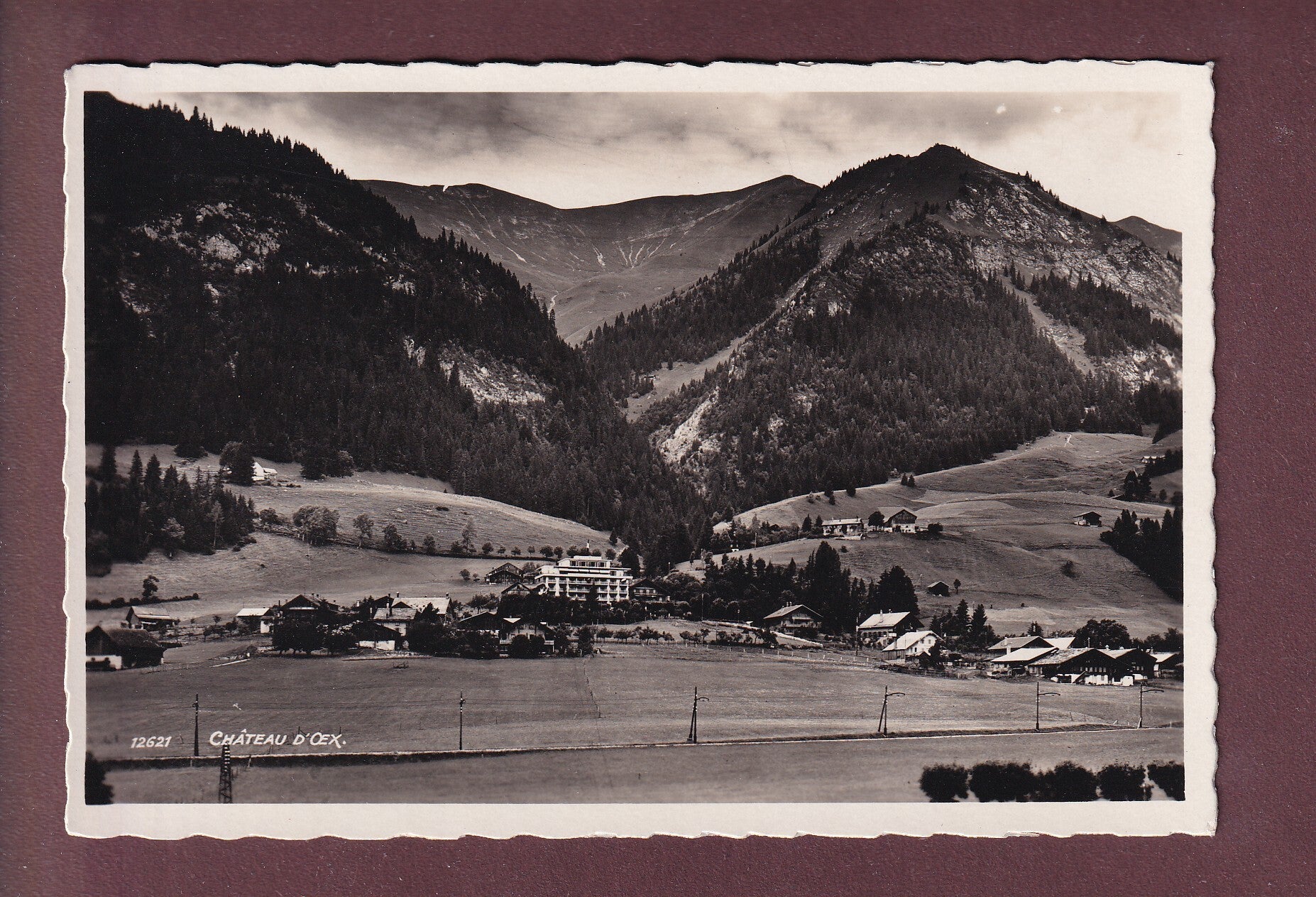 CHÂTEAU D'OEX - 1943 Feldpost