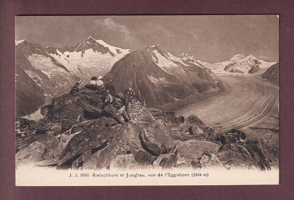 ALETSCHHORN - Jungfrau - Leute - 1918