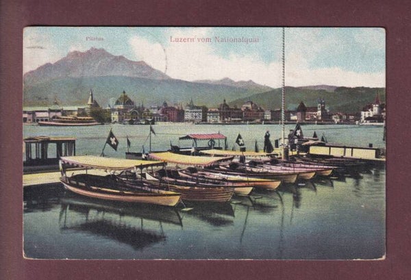 LUZERN vom Nationalquai - 1905