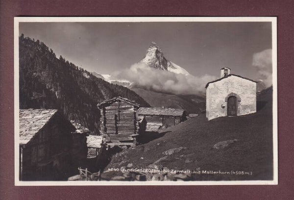 FINDELEN - Matterhorn - 1927