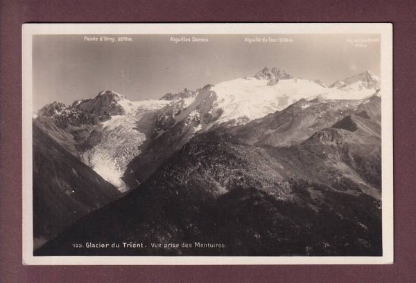 GLACIER DU TRIENT depuis les Montuires