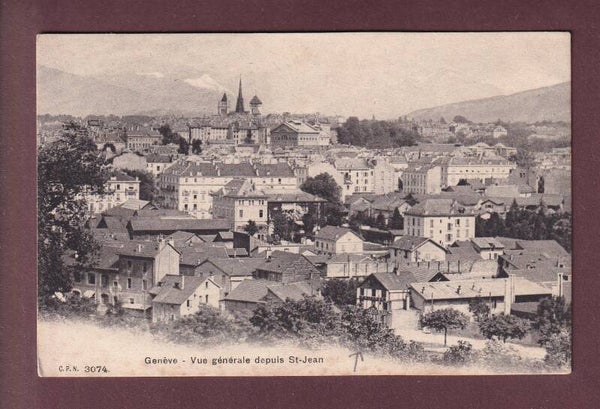 GENEVE depuis St. Jean