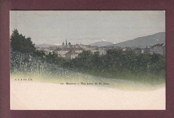 GENEVE depuis St. Jean
