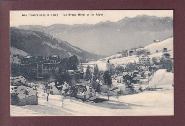 LES AVANTS sous la neige - Grand Hôtel