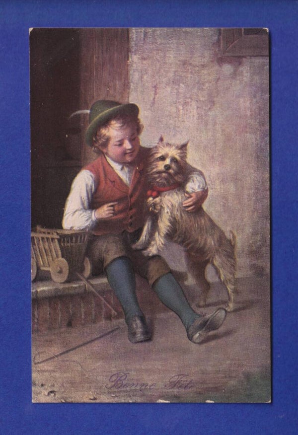 ENFANT - Jeune garçon et son chien