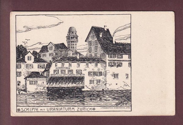 ZÜRICH - Schipfe - Uraniaturm