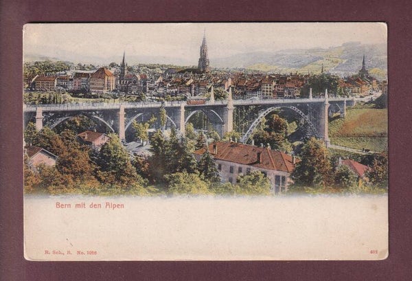 BERN mit den Alpen