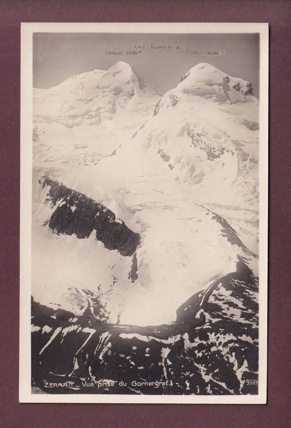 Gornergrat - CASTOR et POLLUX