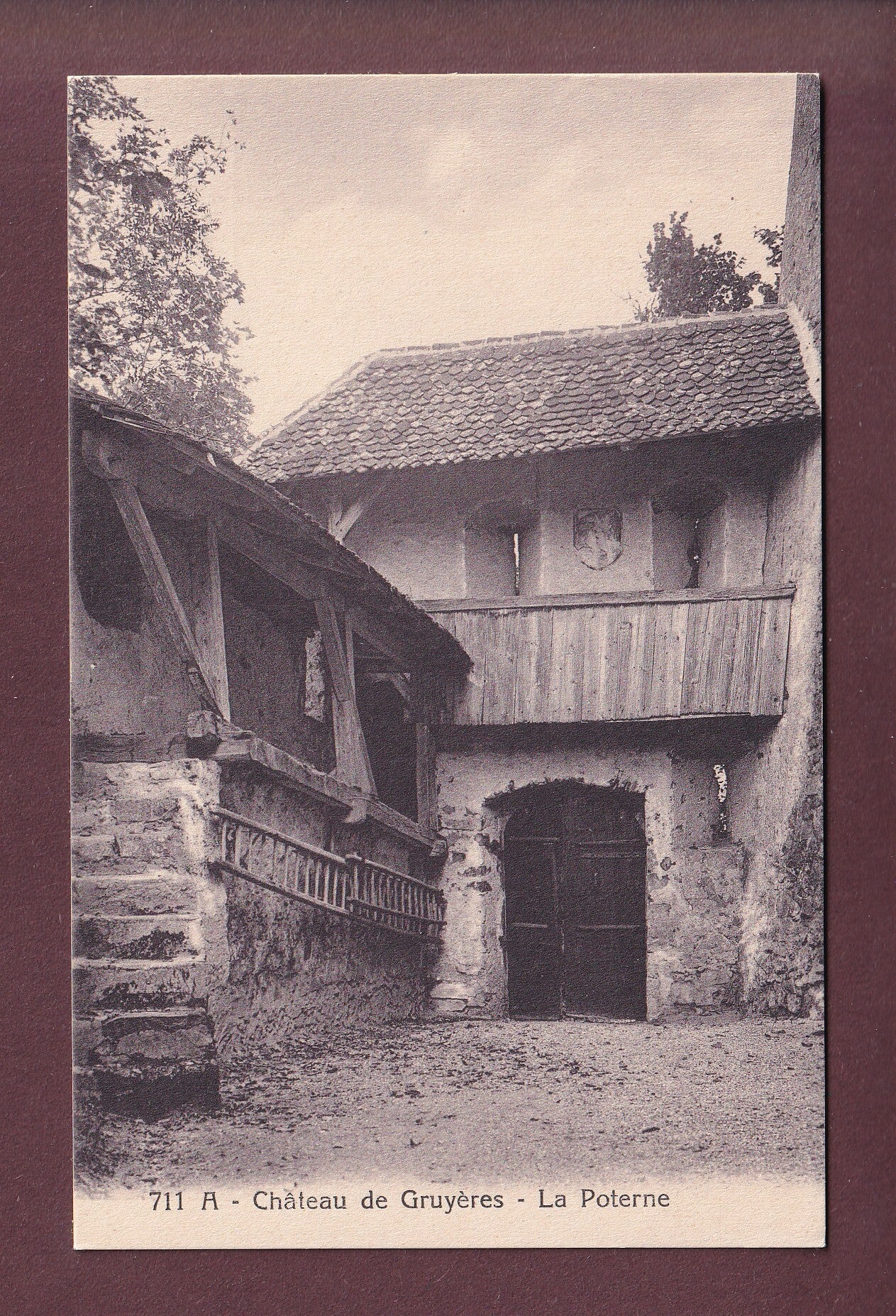 Château de GRUYERES - La Poterne