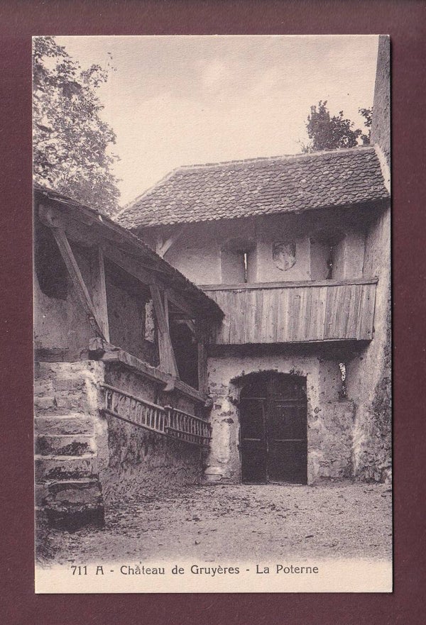 Château de GRUYERES - La Poterne