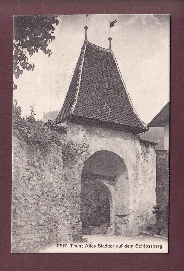 THUN - Altes Stadttor auf dem Schlossberg