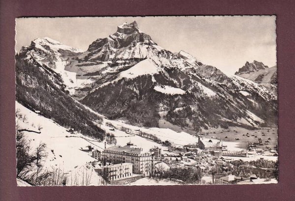 ENGELBERG unter Schnee - Hahnen - 1949
