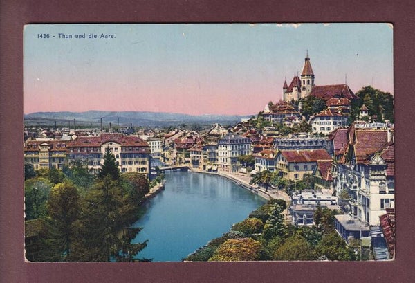 THUN und die Aare - 1938