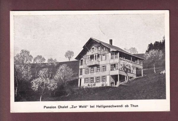 HEILIGENSCHWENDI - Chalet Zur Weid - 1930