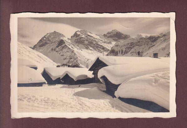 DAVOS-SERTIG - Winterfrieden im Dörfli - 1933