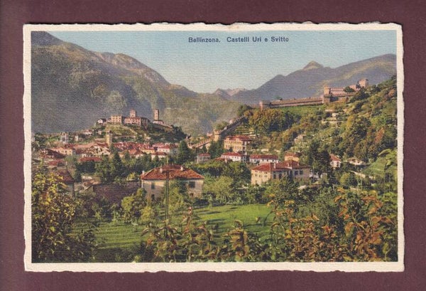 BELLINZONA - Castelli Uri e Svitto - Feldpost