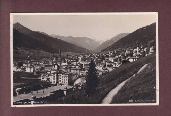 DAVOS gegen Tinzenhorn - 1924