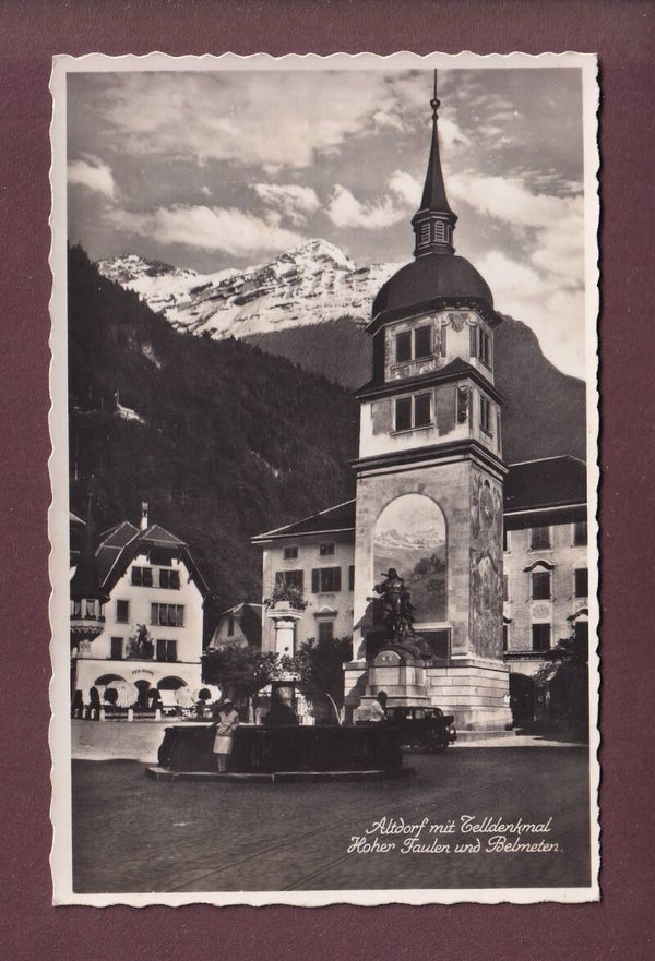 ALTDORF - Telldenkmal - 1944 Feldpost