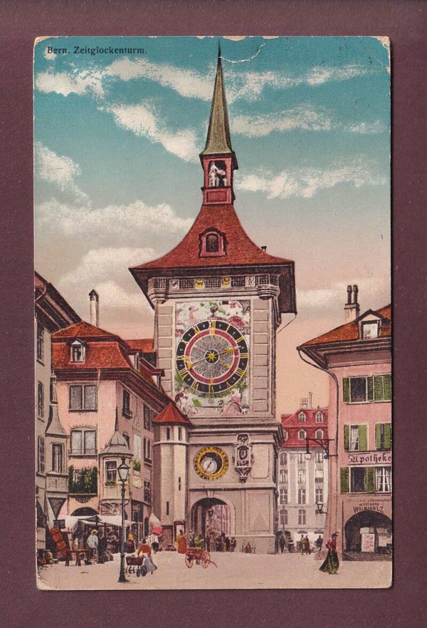 BERN - Zeitglockenturm - 1918 // Eckbug //