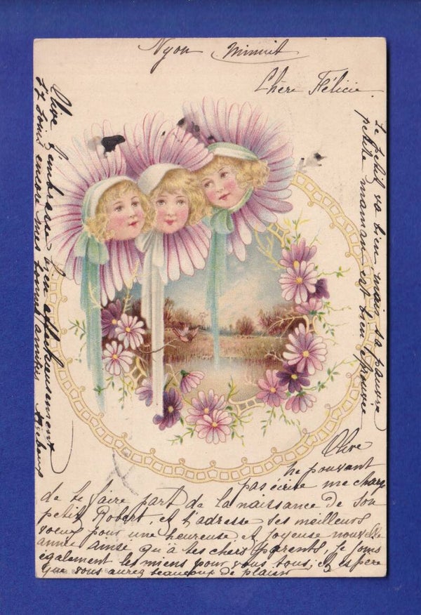 ENFANT - Jeunes filles en fleur