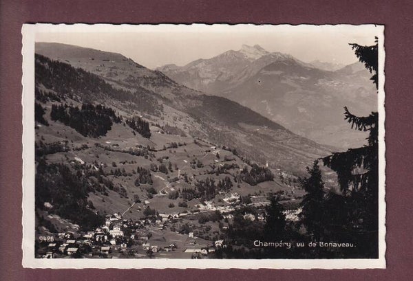CHAMPERY vu de Bonaveau