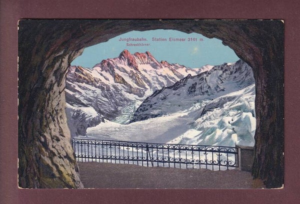 Jungfraubahn - STATION EISMEER - Schreckhörner