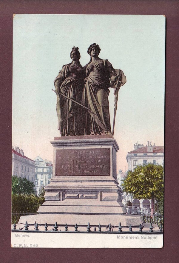 GENEVE - Monument National - CPN