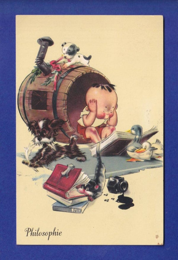 ENFANT - Garçon aux études - Philosophie