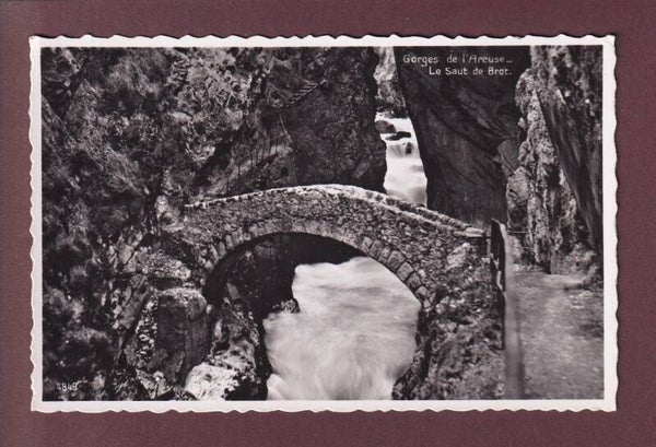 Gorges de l'AREUSE - Saut de Brot