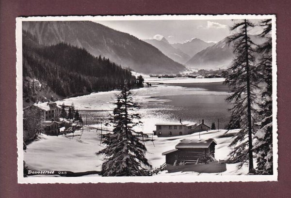Davos - DAVOSERSEE - Schnee - 1954