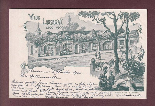 VIEUX LAUSANNE - 1900