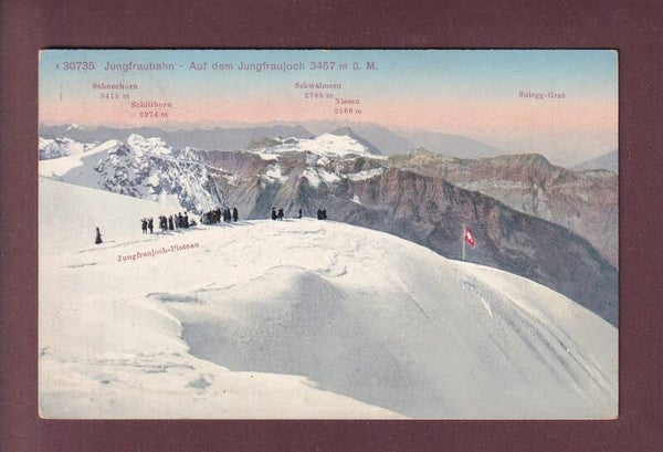 Jungfraubahn - JUNGFRAUJOCH - 1913